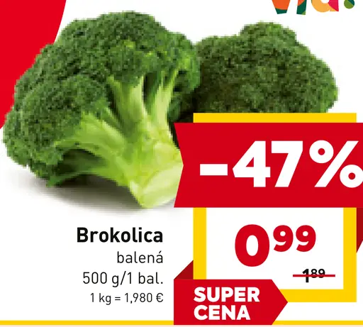 Bon Via Brokolica balená