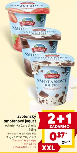 Zvolenský smotanový jogurt