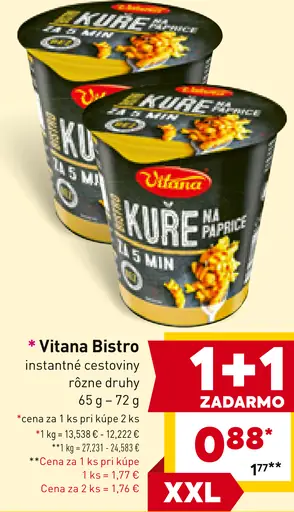 Vitana Bistro instantné cestoviny