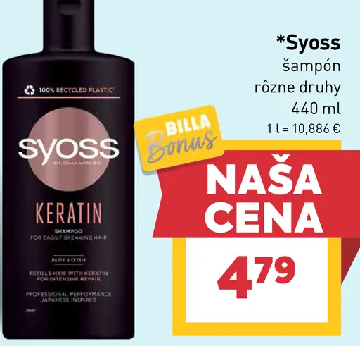 Syoss šampón