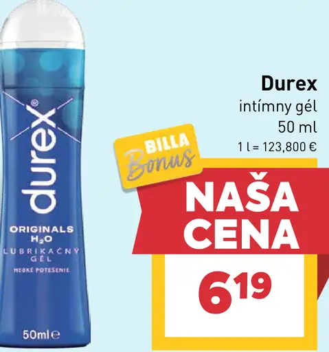 Durex intímny gél