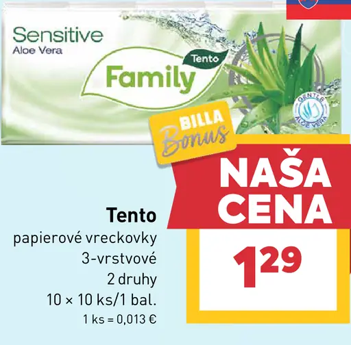 Tento papierové vreckovky