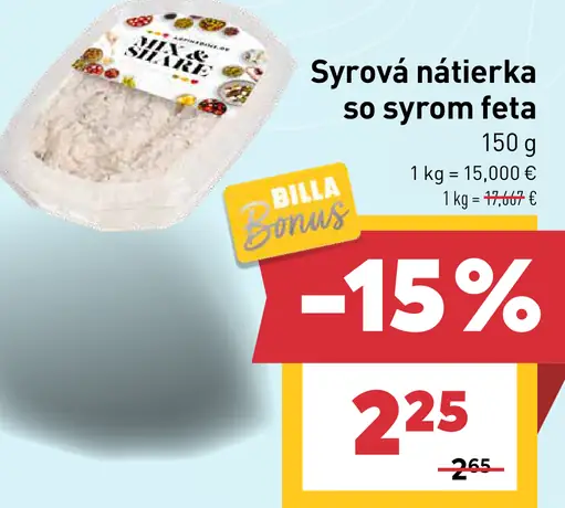 Syrová nátierka so syrom feta