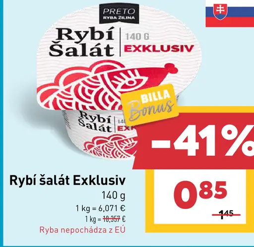 Rybi Šalát Exkluziv