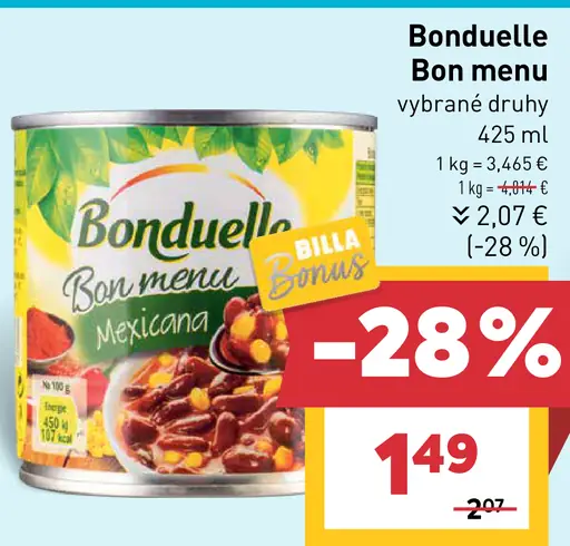 Bonduelle Bon menu Mexicana corn
