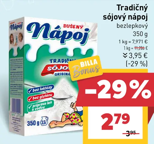 Alpro Tradičný sójový nápoj bezlaktózový