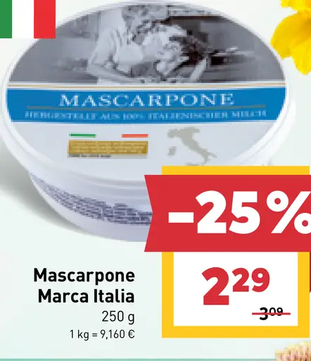 Mascarpone Marca Italia