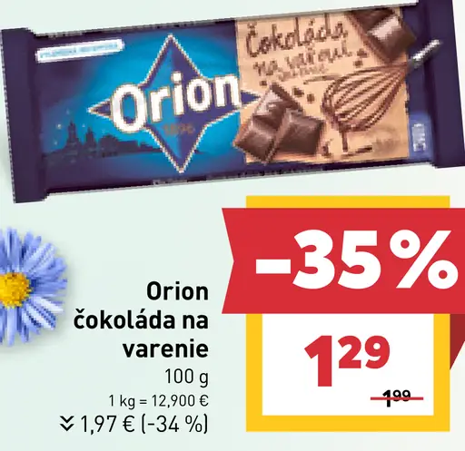 ORION Čokoláda na varenie