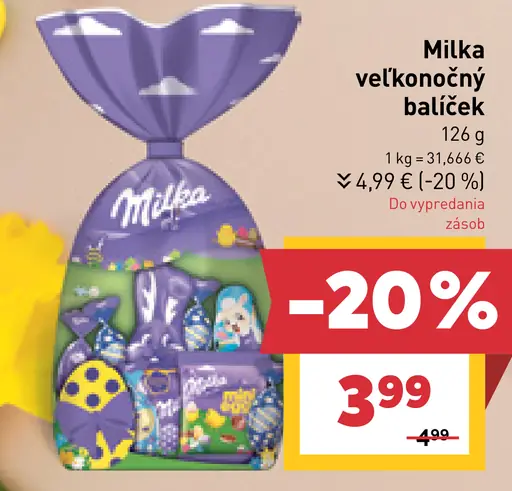 Milka veľkonočný balíček