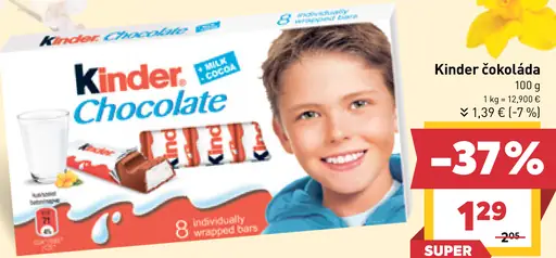 Kinder čokoláda