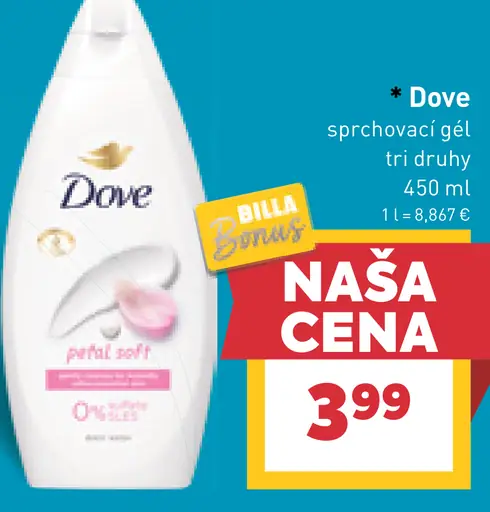 Dove Sprchovací gél