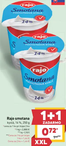 Rajo Smotana pochúťková