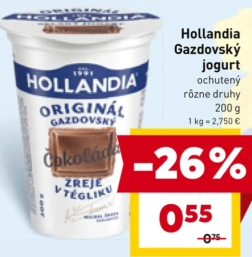 Hollandia Gazdovský biely jogurt