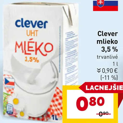 Clever mlieko