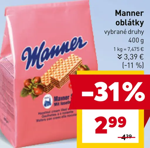 Manner oblátky