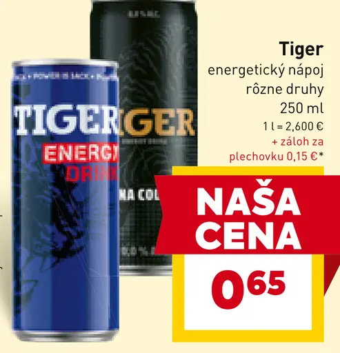 Tiger Energetický nápoj
