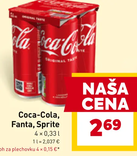 Coca-Cola, Fanta, Sprite