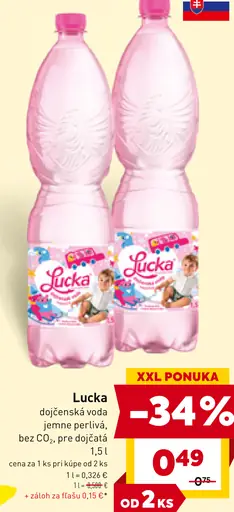 Lucka dojčenská voda