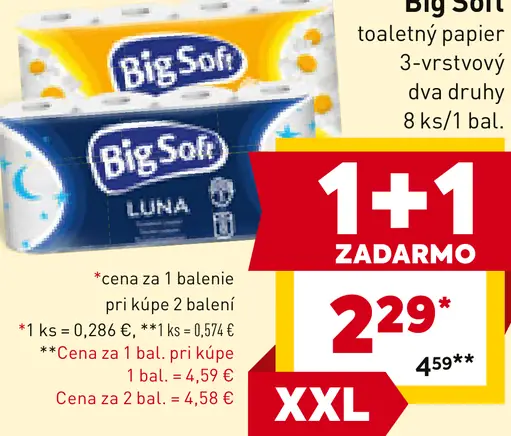 Big Soft Toaletný papier