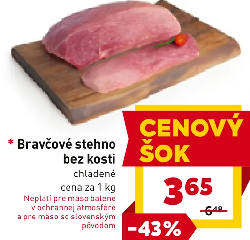 Údené bravčové stehno