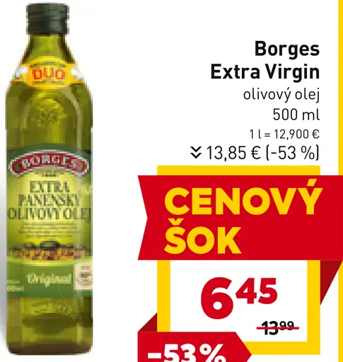 Borges Extra Virgin olivový olej