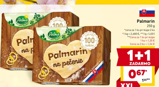 Palmarin na pečenie