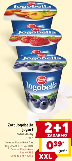 Zott Jogobella Jogurt
