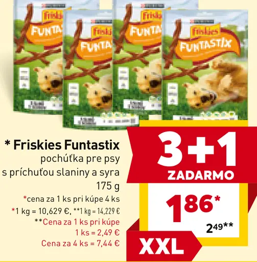 Friskies Funtastix krmivo pre psov