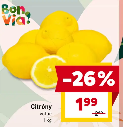 Bon Via Citróny