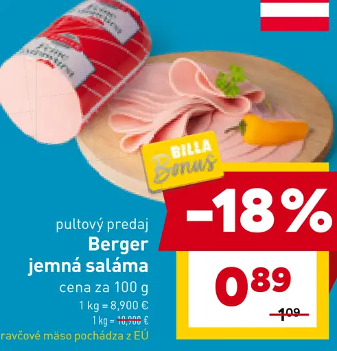 Berger Jemná saláma