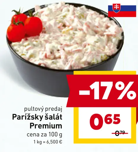Parížsky šalát Premium