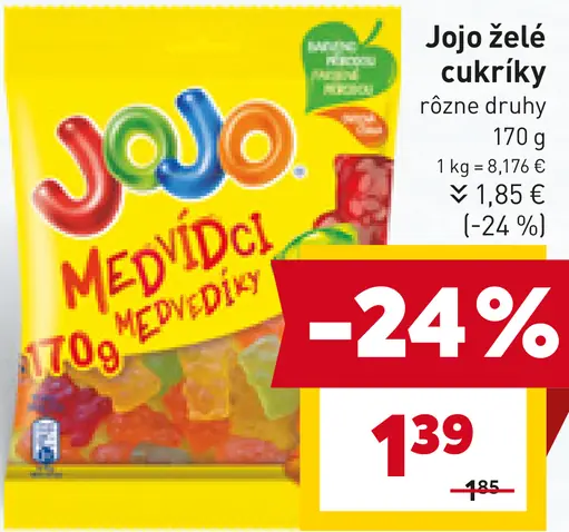Jojo Želé cukríky