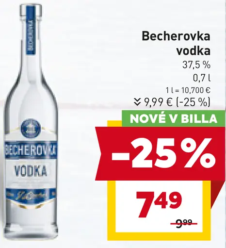 Becherovka vodka 37.5%
