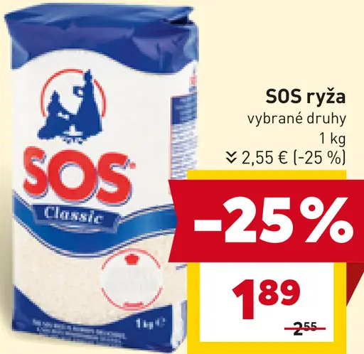 SOS ryža