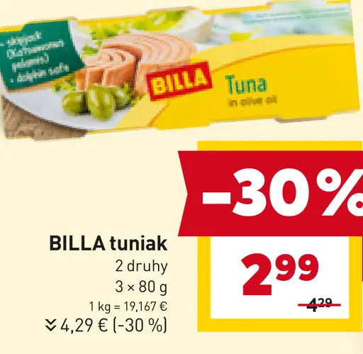 BILLA tuniak