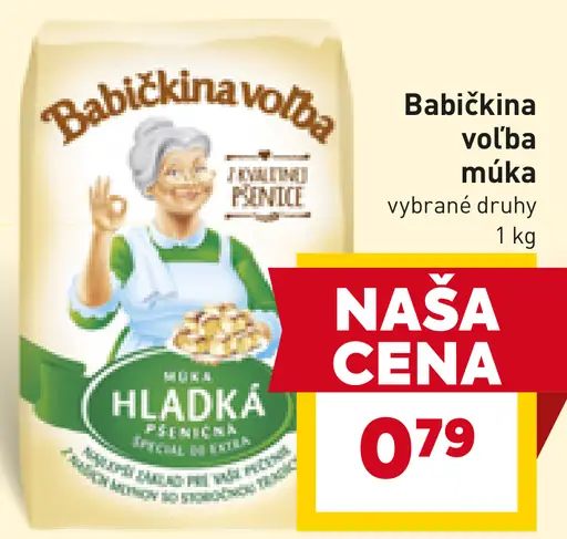 Babičkina voľba múka