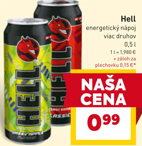 Hell energetický nápoj plechovka
