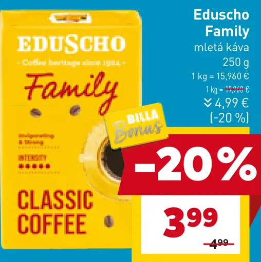 Eduscho Family mletá káva