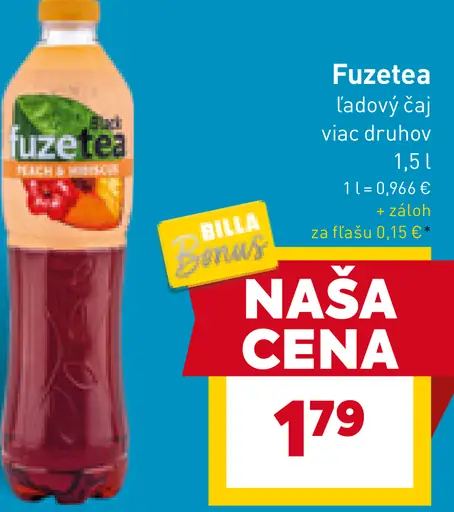 Fuze Tea ľadový čaj