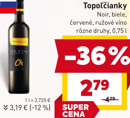 Château Topoľčianky rôzne druhy vína červené, ružové, biele víno