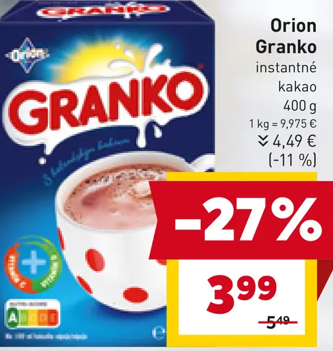 Orion Granko instantné kakao