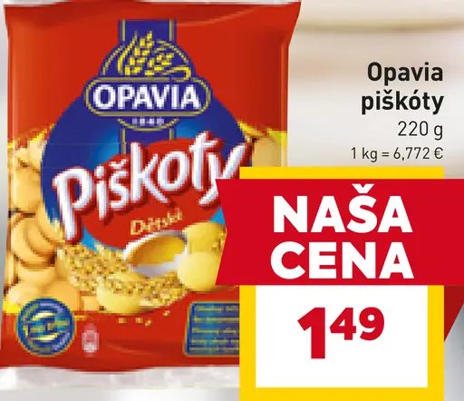 Opavia Piškóty