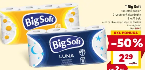 Toaletný papier Big Soft