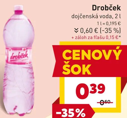 Drobček Dojčenská voda