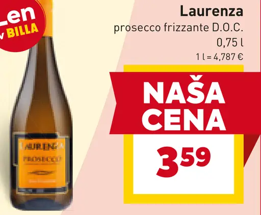 Laurenza prosecco frizzante D.O.C.