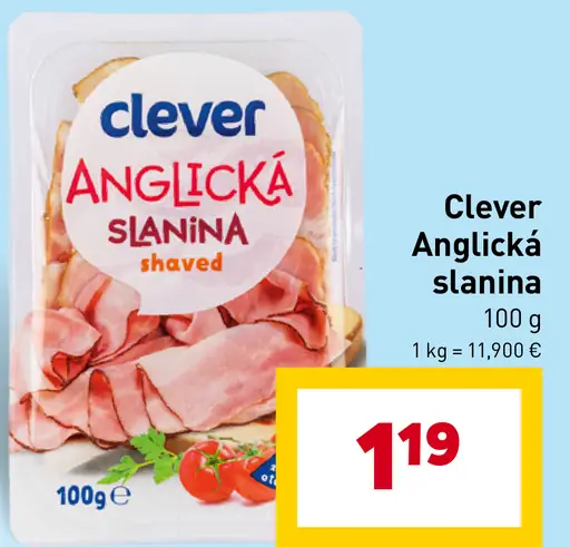 Clever anglická slanina