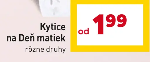 Kytice na Deň matiek