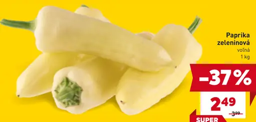 Paprika zeleninová