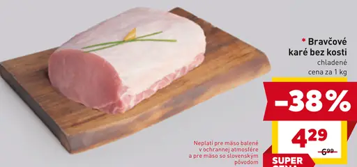 Bravčové stehno bez kosti