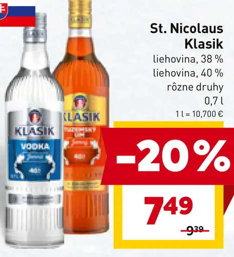 St. Nicolaus Klasik liehovina